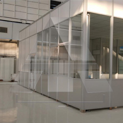 工業鋁型材玻璃房定制加工服務廠案例圖片分享