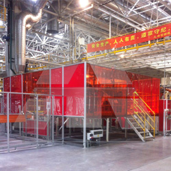 鋁型材安全圍欄弧焊房定制加工廠家圖片展示介紹